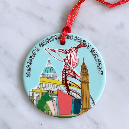 Belfast Christmas Decoration - Belfast Icons