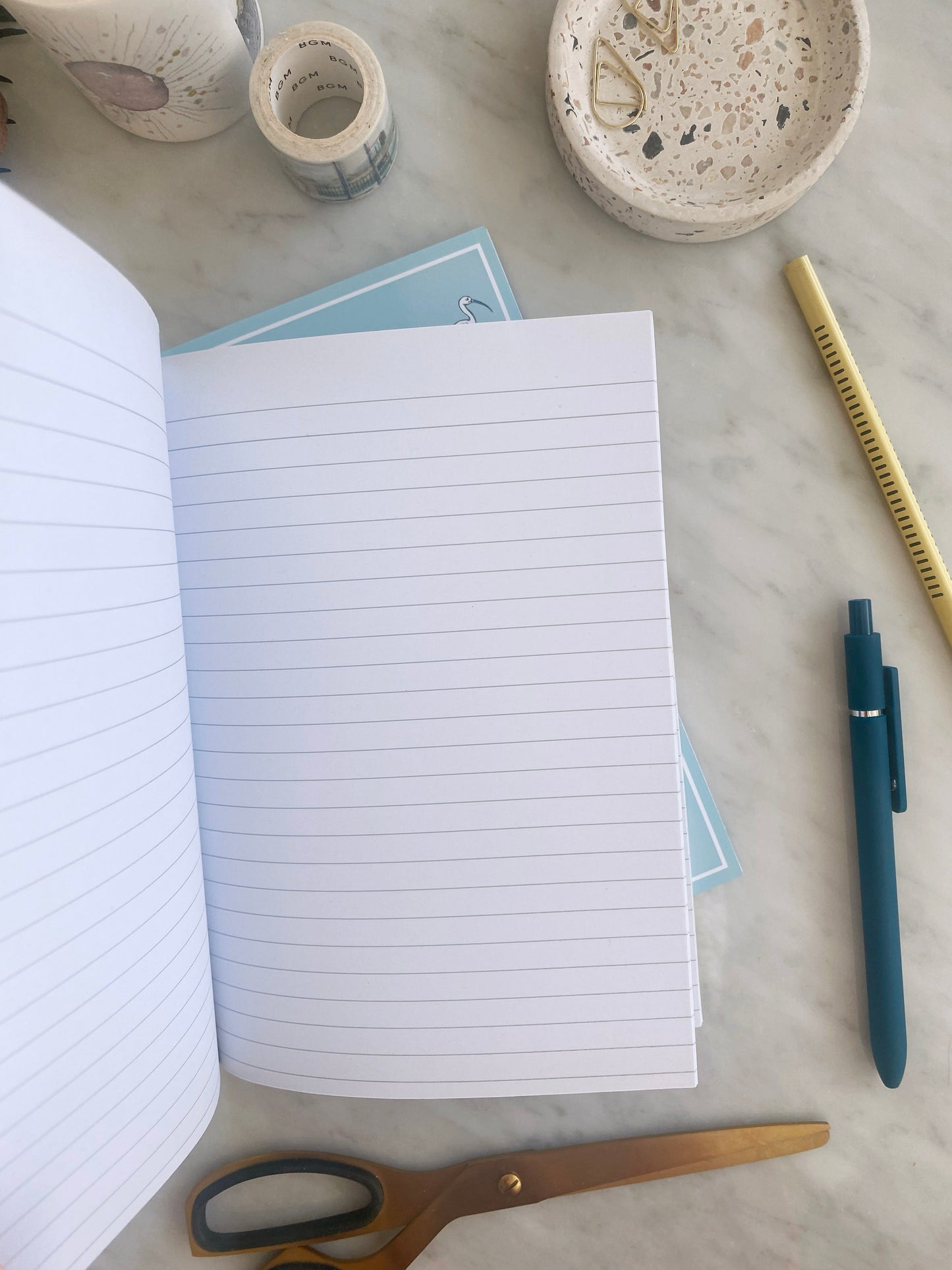 Bumblebee Lined A5 Notebook with Recycled Pages