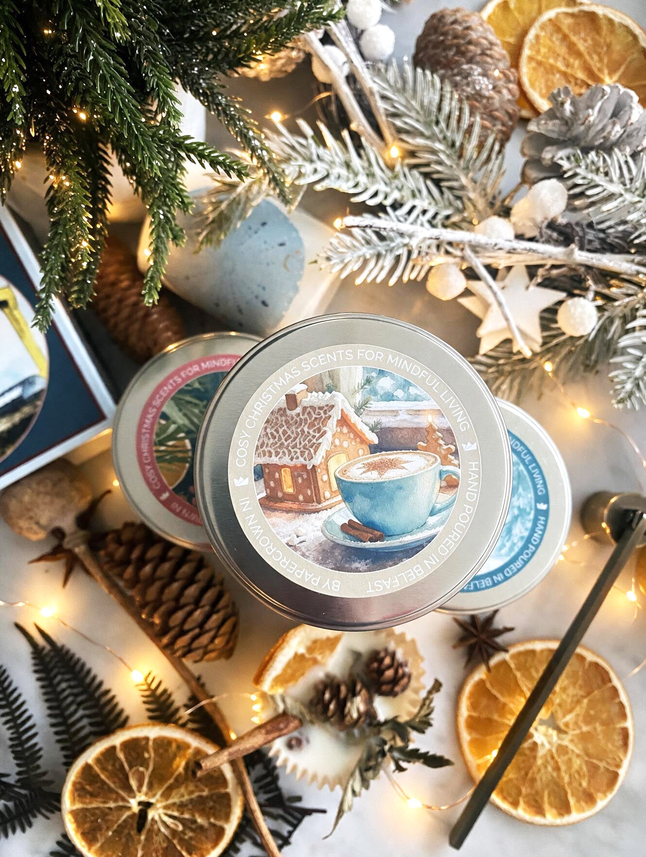 Gingerbread Festive Scented Candle from Belfast