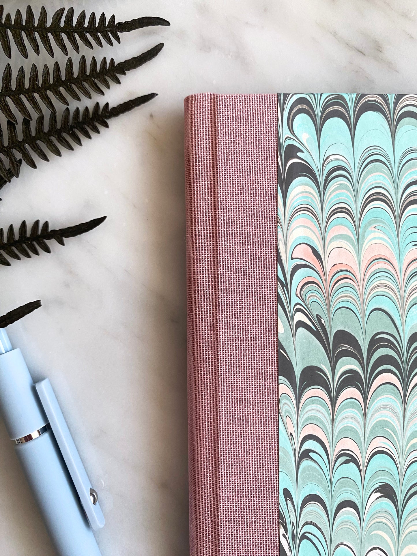 Hand Marbled Pocket Notebook