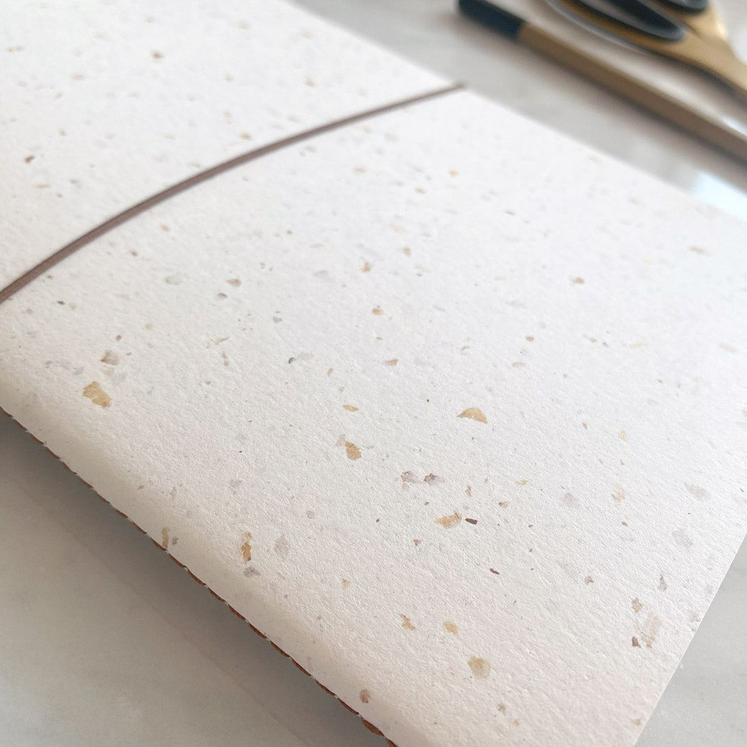 A5 Journal Made Using Real Coffee