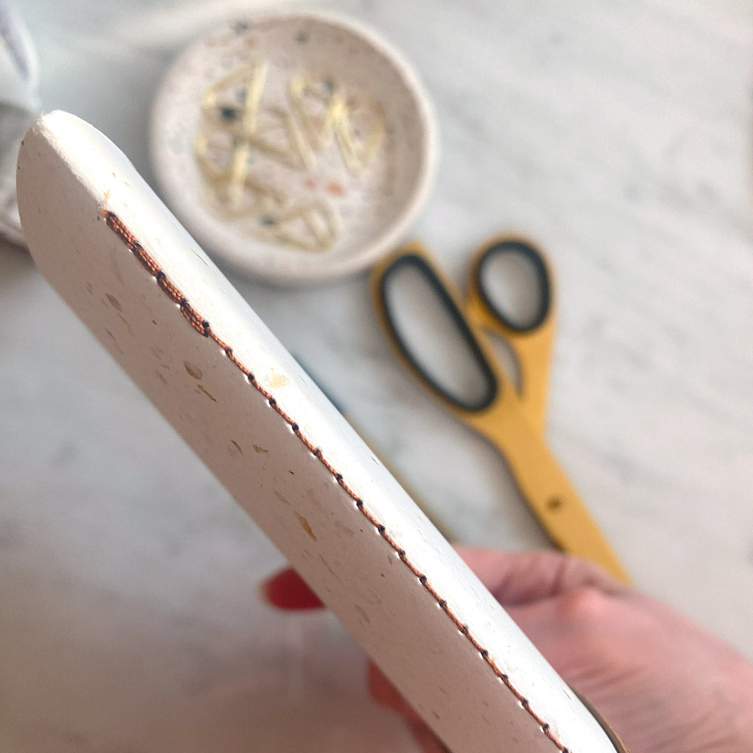 A5 Journal Made Using Real Coffee