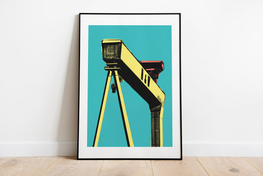 Harland & Wolff Crane Belfast Art Print