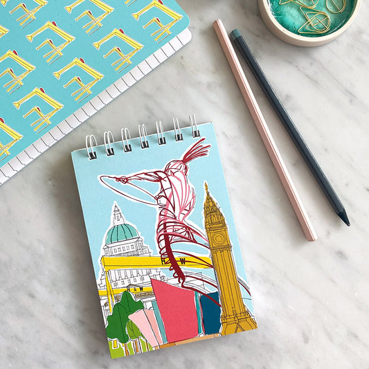 Belfast Icons A6 Wirebound Notebook