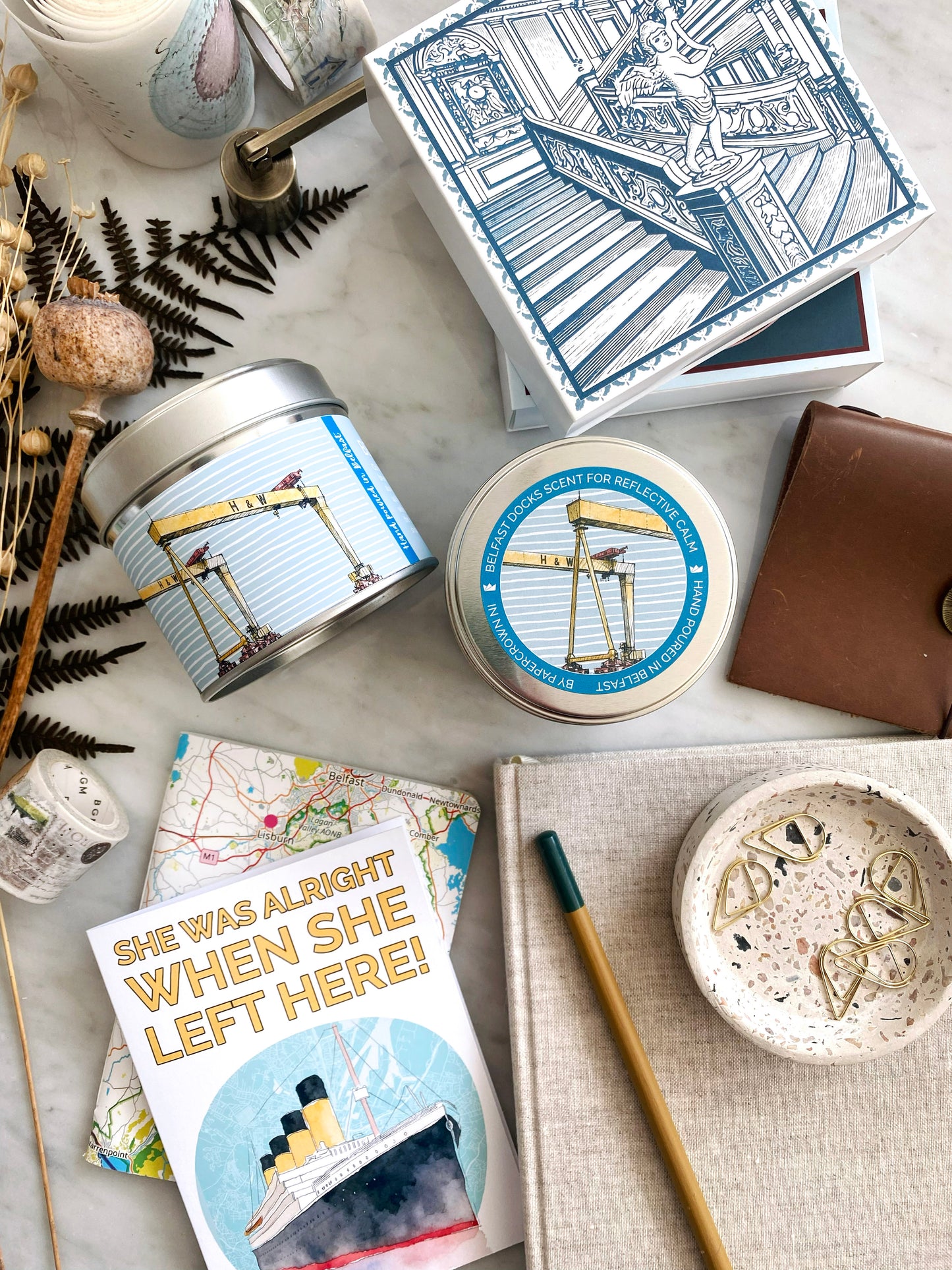 Belfast Docks Soy Scented Candle from Belfast