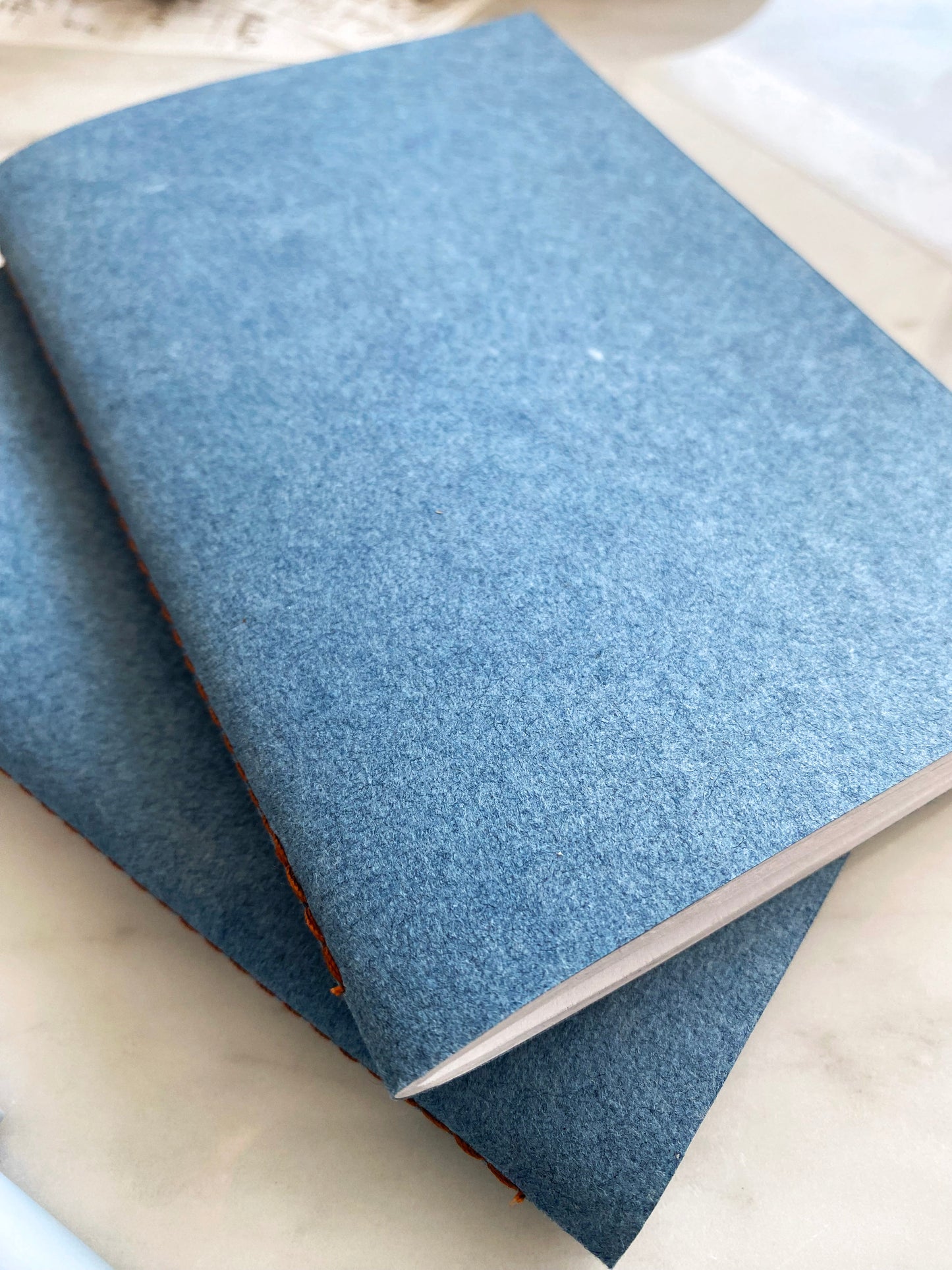 Recycled Denim Pocket Notebook - Pack of 2