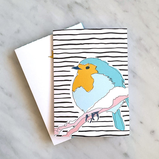 Robin Christmas Card