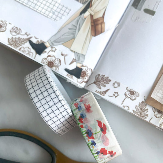 Spring Flowers Washi Tape - Nikki Dotti