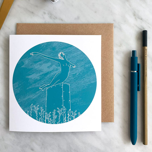 Titanic Belfast Sculpture Greetings Card