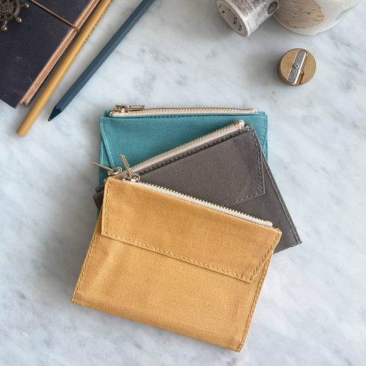 Canvas Pouch for Traveler's Notebook Passport Size