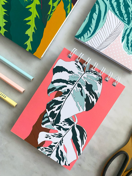 Variegated Monstera A6 Notebook