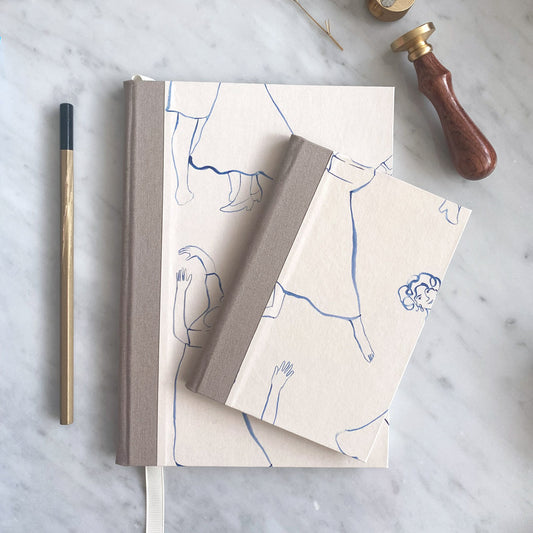 A6 Pocket Notebook with Dancing Figures 2