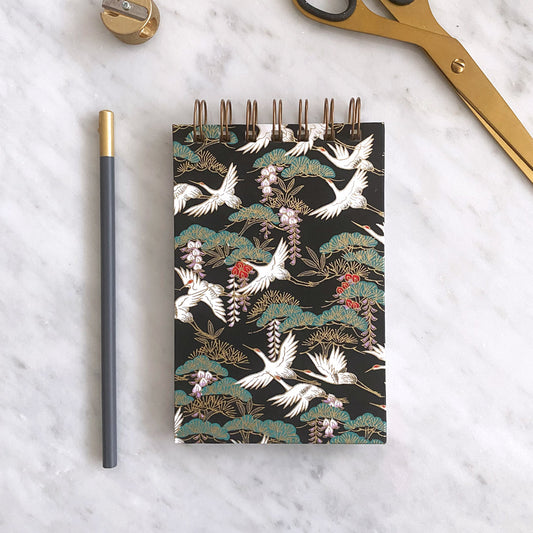 A6 Wirebound Sketchbook with GF Smith Textured Paper Crane