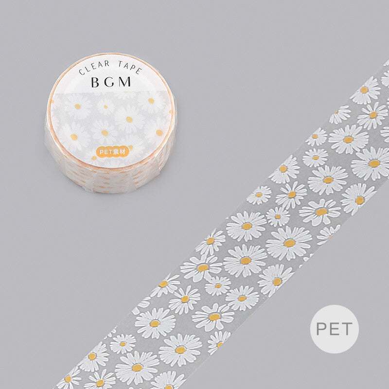 BGM PET Tape - Daisy – papercrownni