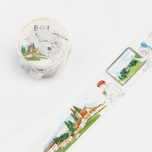BGM Washi Tape - Memories of Travel