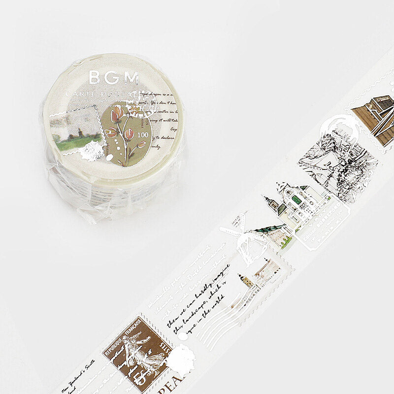 BGM Washi Tape - Vintage Letters