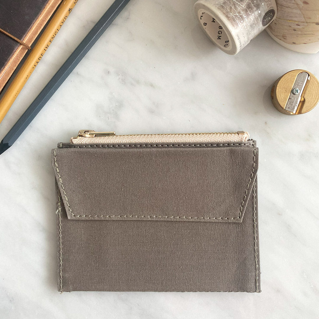 Canvas Pouch for Traveler's Notebook Passport Size