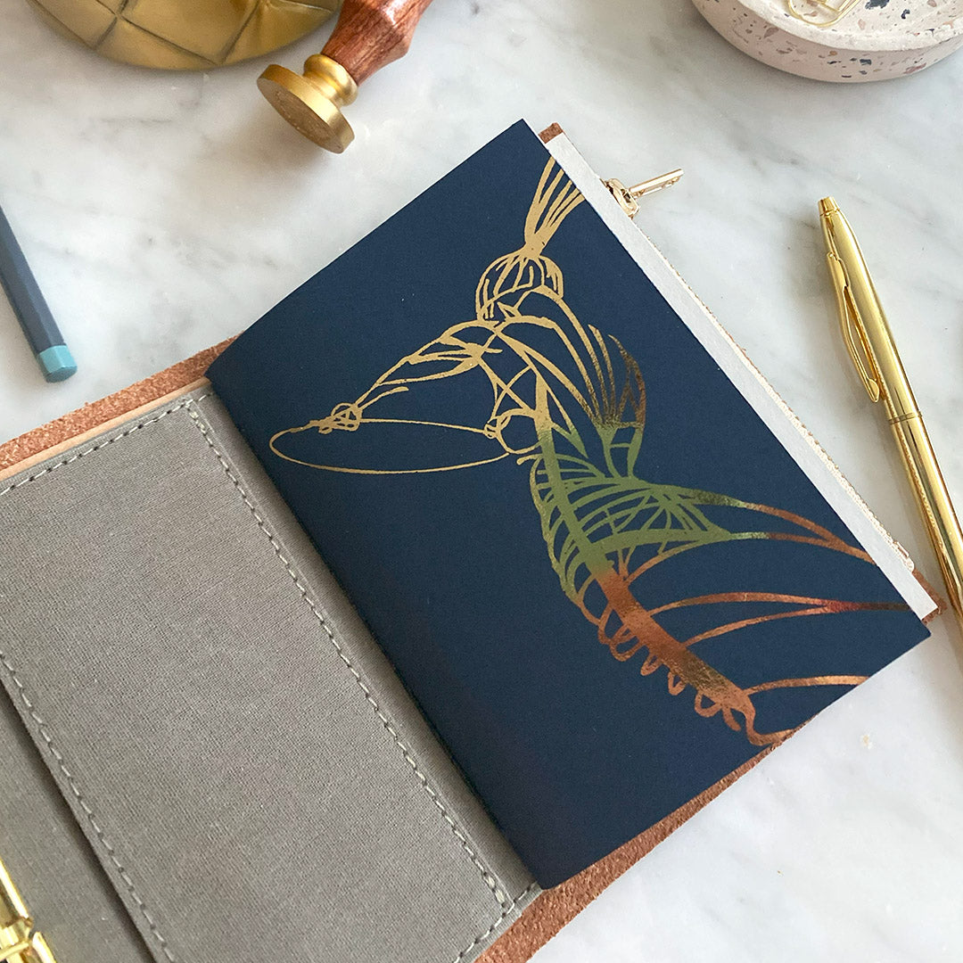 Empowered Female Traveler's Notebook with Daily Planner