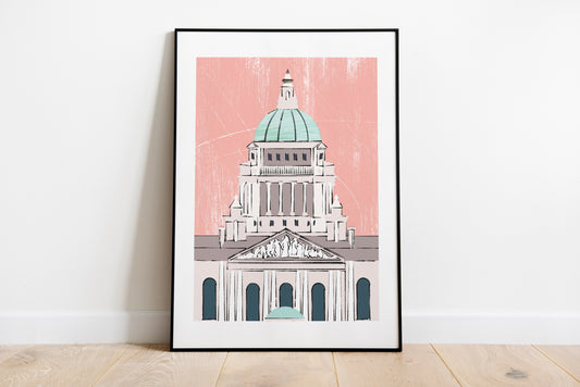 Belfast City Hall Belfast Art Print
