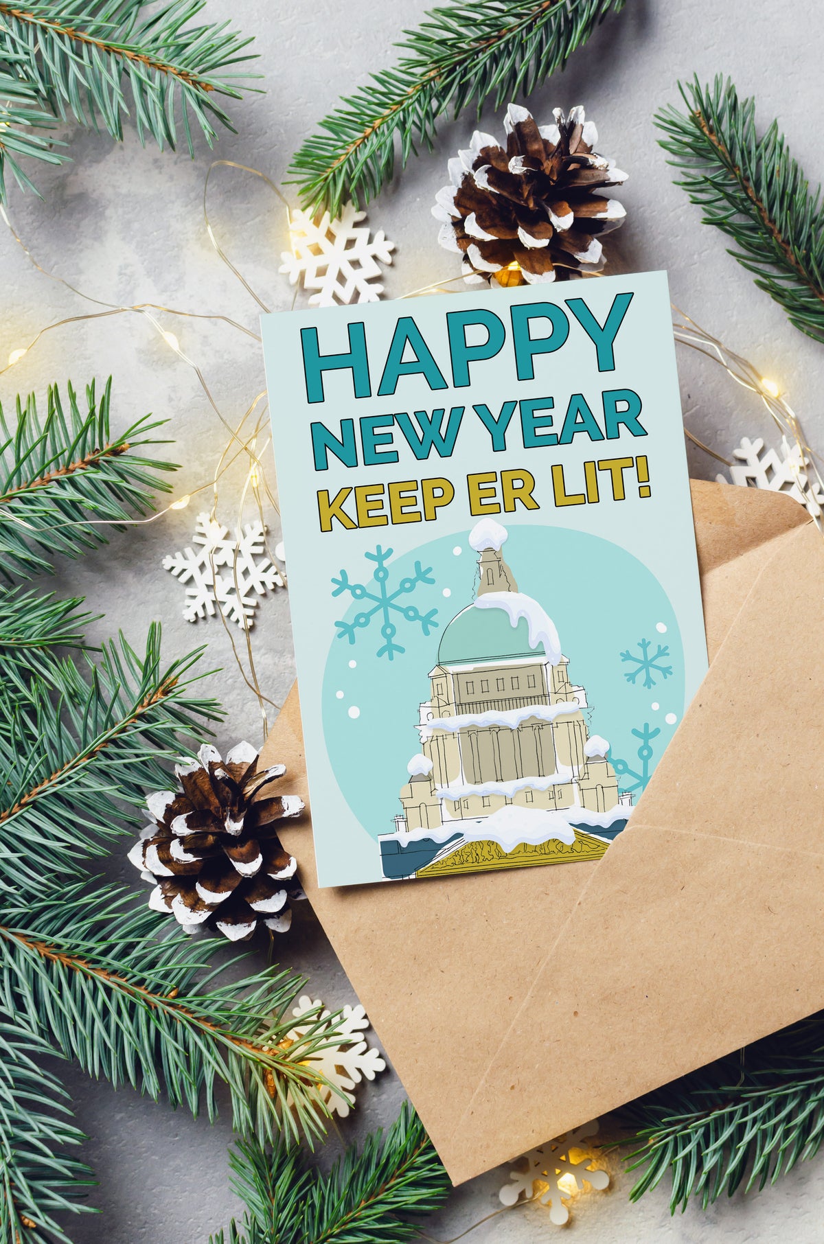 Belfast and Northern Ireland Christmas Cards Pack of 5
