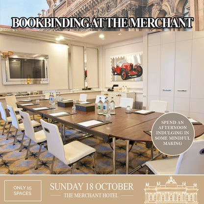Bookbinding at The Merchant Hotel Belfast - Sunday 18 October