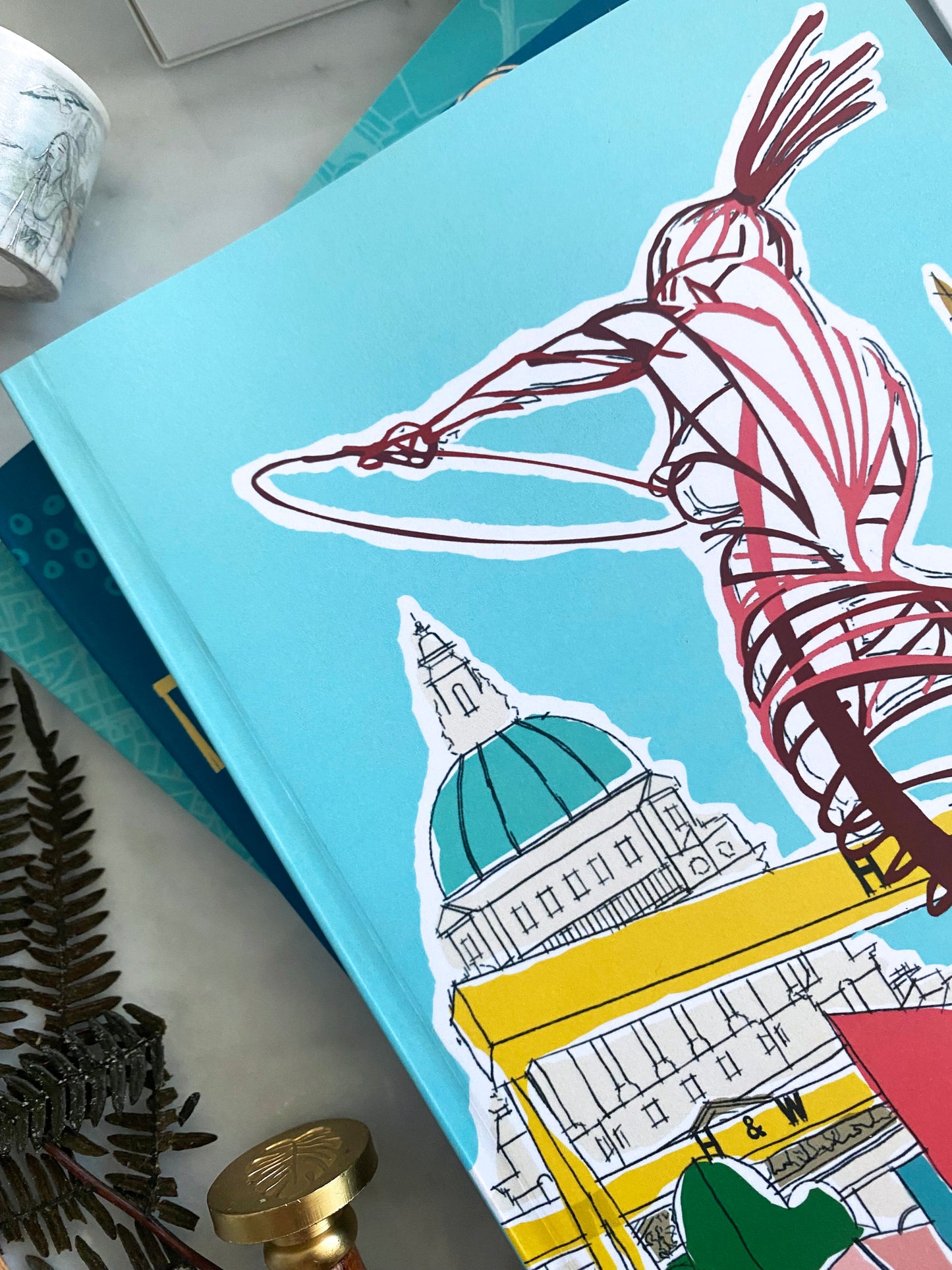 Belfast Icons A5 Notebook Designed in Belfast