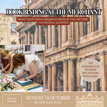 Bookbinding at The Merchant Hotel Belfast - Sunday 18 October