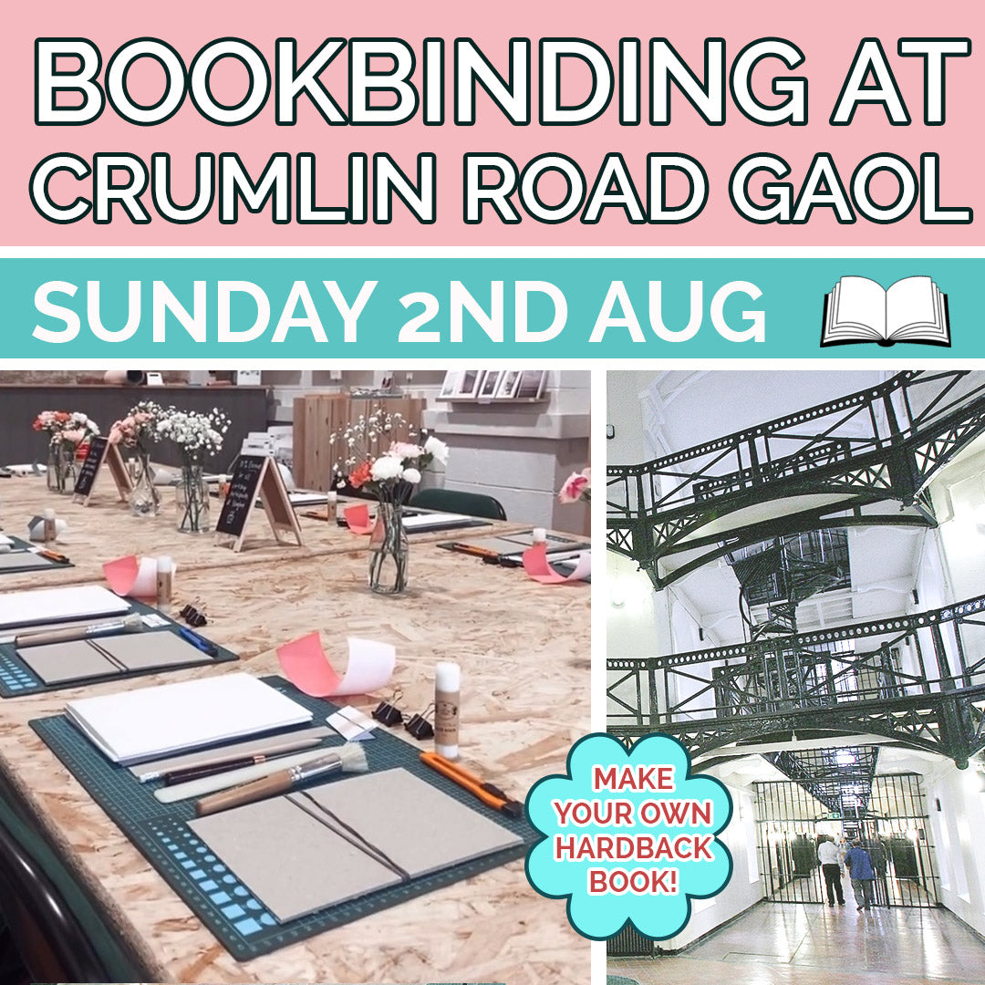 Bookbinding Creative Workshop in Crumlin Road Gaol Belfast - Sunday 2 August
