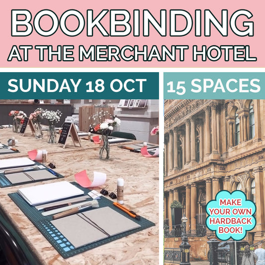Bookbinding Workshop at The Merchant Hotel Belfast - Sunday 18 October