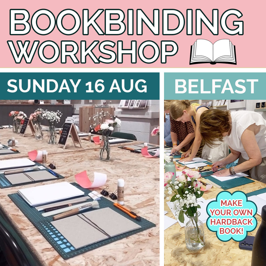 Bookbinding Workshop in Bullitt Hotel Belfast - Sunday 16 August