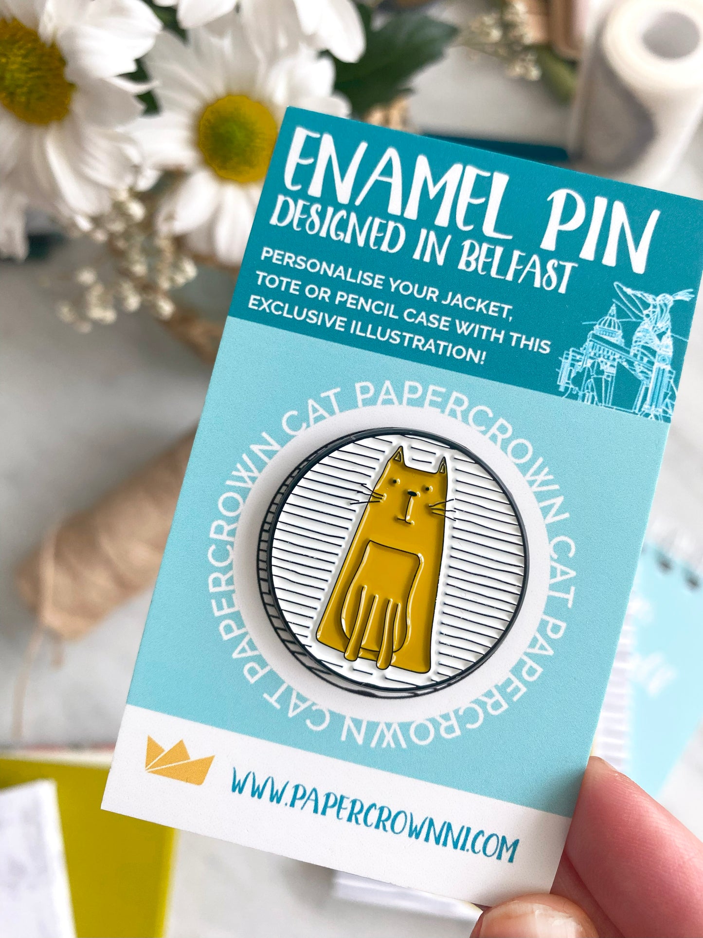 Cat Pin Badge