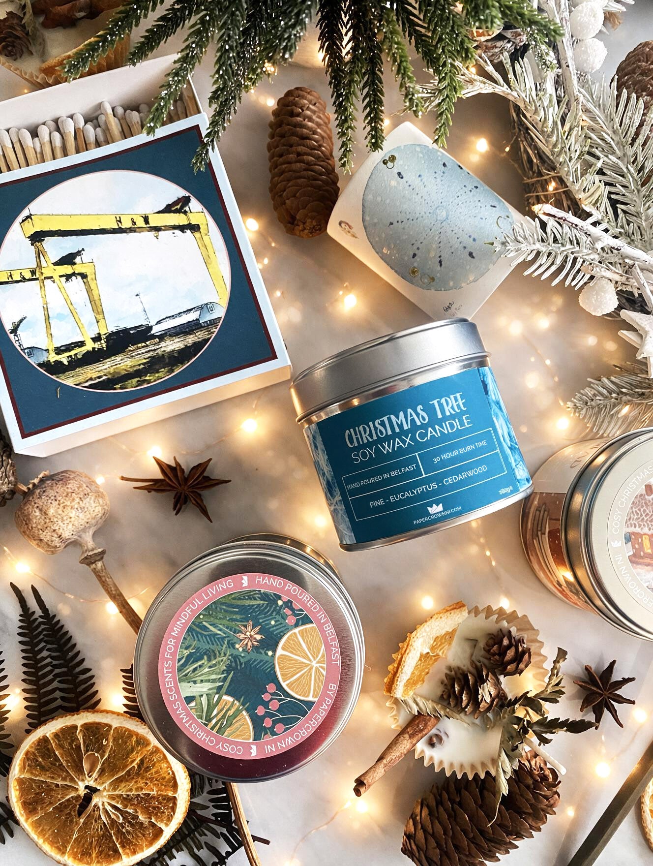 Christmas Tree Scented Candle from Belfast