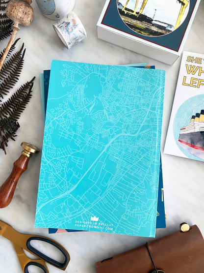 Harland & Wolff Crane A5 Notebook Designed in Belfast