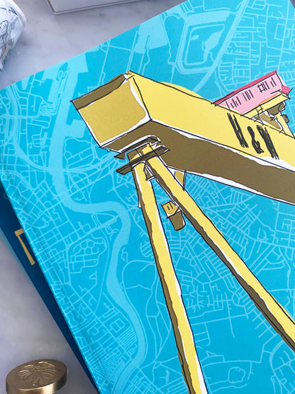 Harland & Wolff Crane A5 Notebook Designed in Belfast