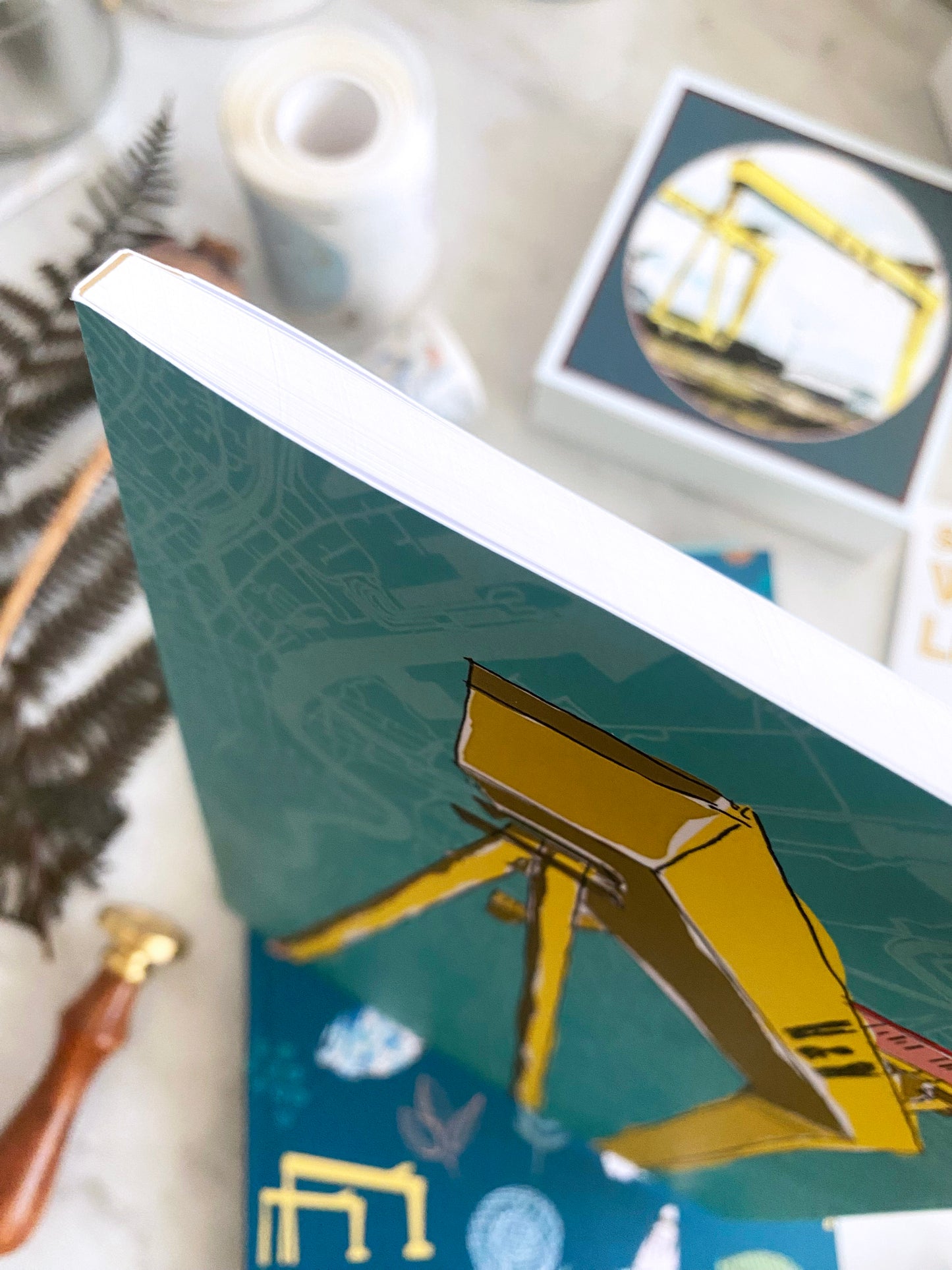 Harland & Wolff Crane A5 Notebook Designed in Belfast