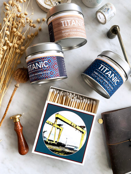 Harland & Wolff Luxury Safety Matches from Belfast