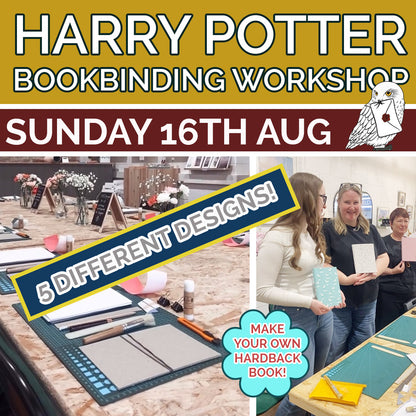 Harry Potter Themed Bookbinding Workshop in Bullitt Hotel Belfast - Sunday 16 August