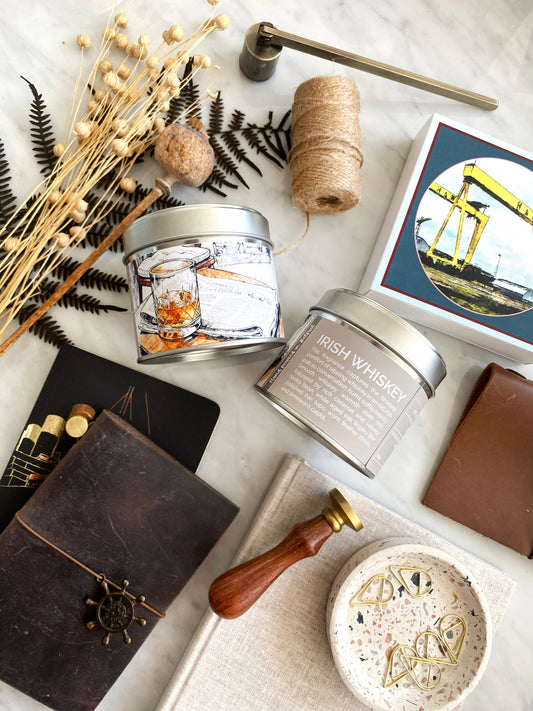 Irish Whiskey Scented Candle from Belfast