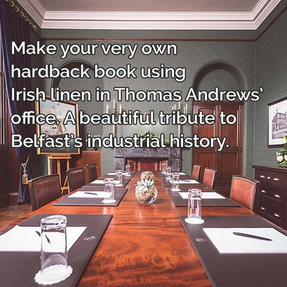 Bookbinding Workshop in Titanic Hotel Belfast - Sunday 23 August