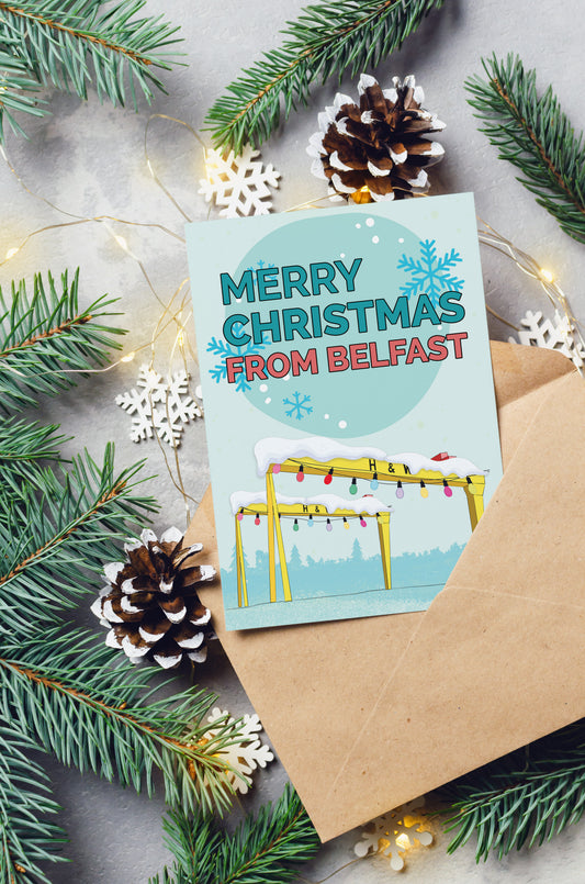 Merry Christmas from Belfast Card