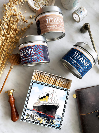 RMS Titanic Luxury Safety Matches from Belfast