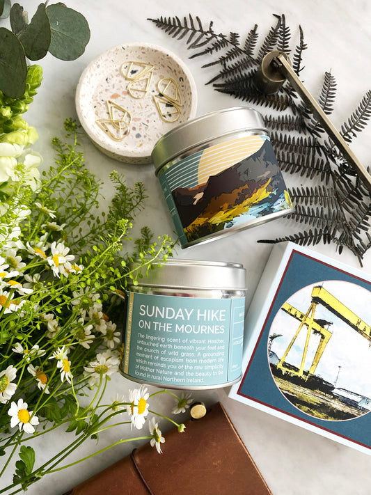 Sunday Hike on the Mournes Scented Candle from Belfast
