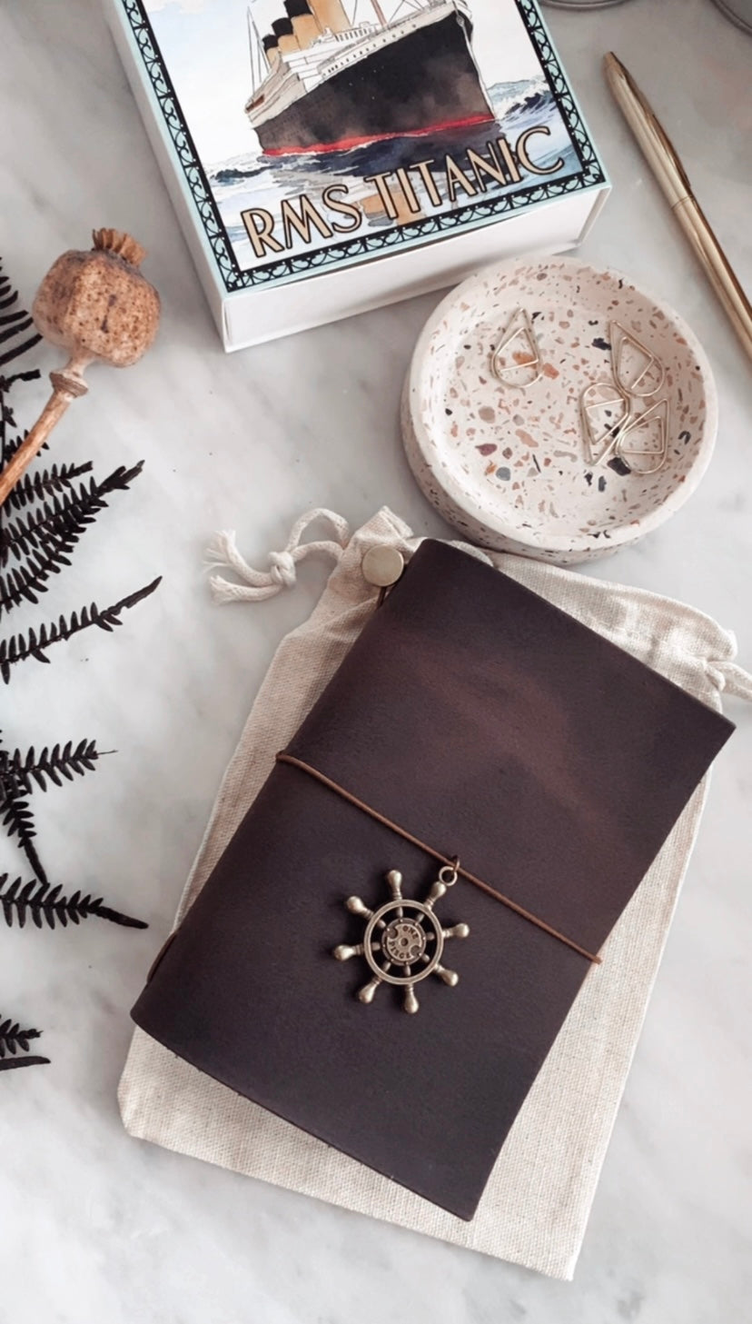 Make Your Own Titanic Traveler's Notebook in Titanic Hotel Belfast - Sunday 27 September