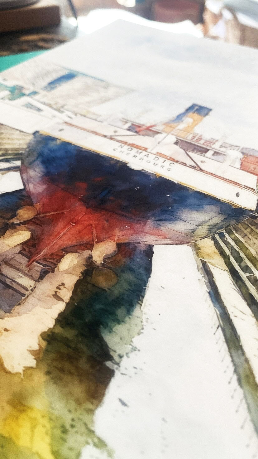 SS Nomadic Belfast Art Print