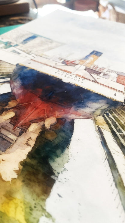 SS Nomadic Belfast Art Print