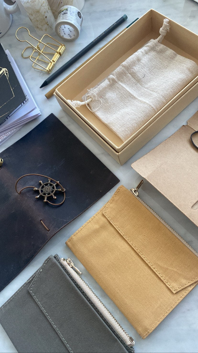 Titanic Leather Journal - Traveler's Notebook made in Belfast