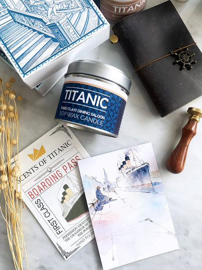 Scents of Titanic Soy Candle Collection from Belfast