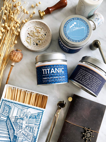 Titanic Third Class Dining Saloon Scented Candle from Belfast