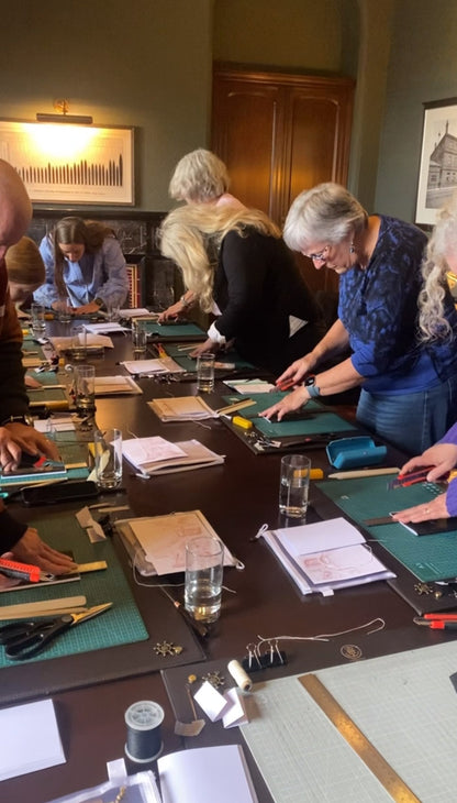 Titanic Leather Journal - Handmade in Thomas Andrews' Office | Titanic Hotel Belfast