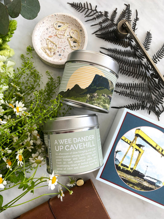 A Wee Dander up Cavehill Scented Candle from Belfast